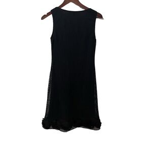 Joseph Ribkoff Elegant Black Sleeveless Dress with a lining size 8